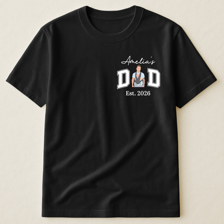 New-Dad,-Mom,-1st-Parents-Custom-Name-&-Photo-Faceless-Art-Personalized-Shirt-3