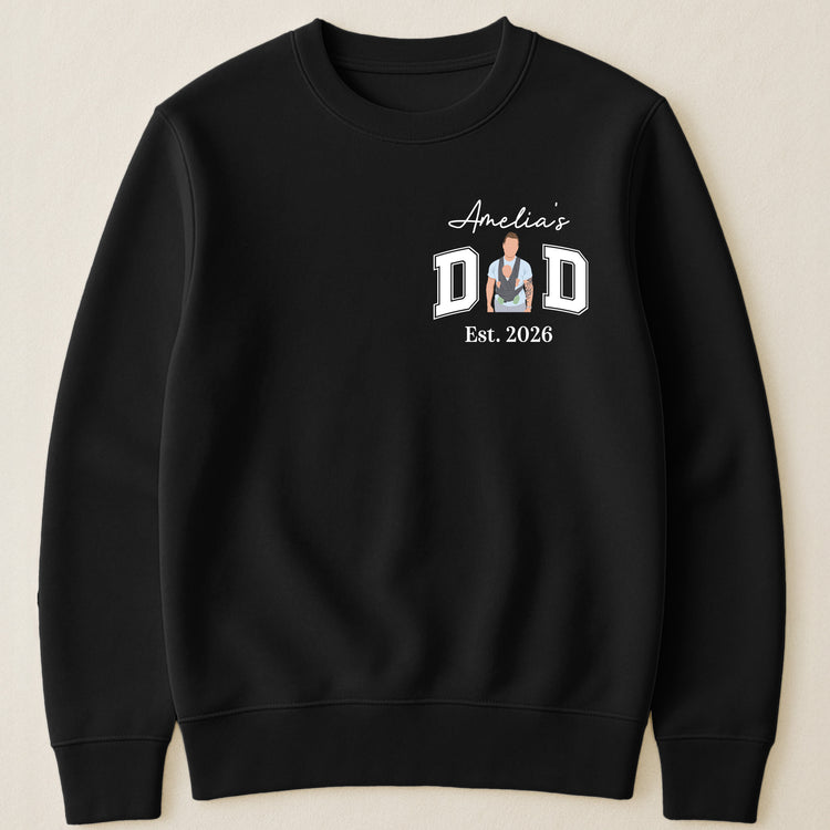 New-Dad,-Mom,-1st-Parents-Custom-Name-&-Photo-Faceless-Art-Personalized-Shirt-5