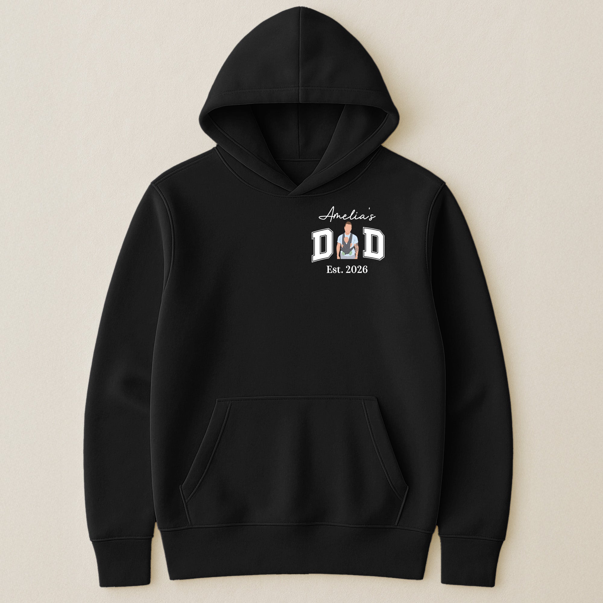 New-Dad,-Mom,-1st-Parents-Custom-Name-&-Photo-Faceless-Art-Personalized-Shirt-7