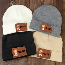 Newborn Baby Beanie Hat With Name Unisex, Baby Boy, Baby Girl - Personalized Beanie