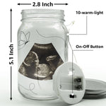 Next Mother's Day I'll Be Snuggled In Your Arms - Personalized Mason Jar Light