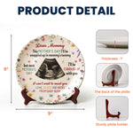 Next Mother's Day I'll Be Cuddled Up With You To Be Mom - Personalized Ceramic Photo Plate