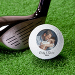 Nice Shot Daddy Happy First Father's Day Golfers - Personalized Golf Ball