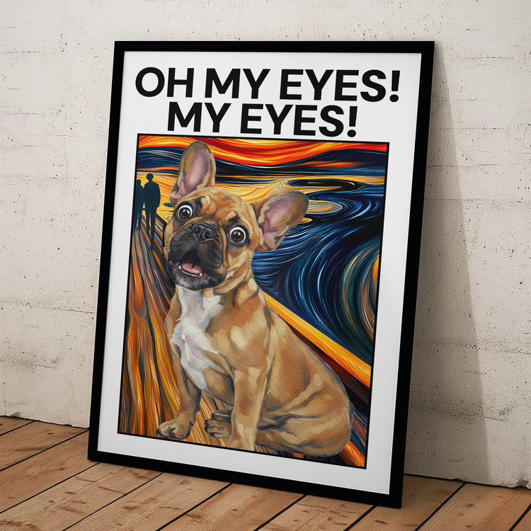 Nice-Butt-Custom-Pet-Photo-Funny-Scream-Art-Personalized-Poster-6