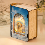 No Longer By My Side - Personalized 3D Wooden Puzzle Photo Night Light