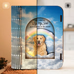 No Longer By My Side - Personalized 3D Wooden Puzzle Photo Night Light