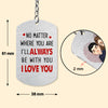 No Matter Where You Are Couple - Personalized Keychain