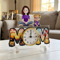 No-Matter-How-Much-Time-Goes-By-We-Will-Always-Be-Your-Little-Girls,-Boys-Personalized-Acrylic-Desk-Clock-2