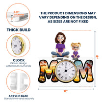 No-Matter-How-Much-Time-Goes-By-We-Will-Always-Be-Your-Little-Girls,-Boys-Personalized-Acrylic-Desk-Clock-5