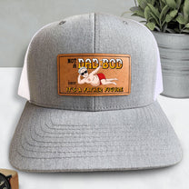 Not A Dad Bod - Personalized Leather Patch Hat