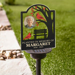 Not A Day Goes By That You Are Not Missed Memory - Personalized Photo Solar Light