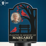 Not A Day Goes By That You Are Not Missed Memory - Personalized Photo Solar Light
