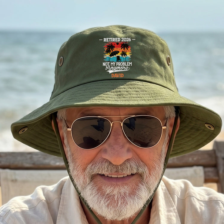Not-My-Problem-Anymore-Retirement-Gifts-Personalized-Bucket-Hat-2