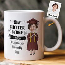 Now Hotter By One Degree - Personalized Photo Mug