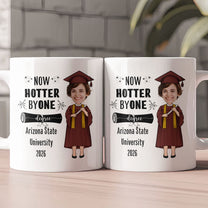Now Hotter By One Degree - Personalized Photo Mug