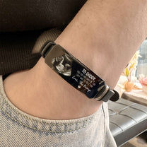 Now You Can Carry Me Too From Bump - Personalized Photo Bracelet