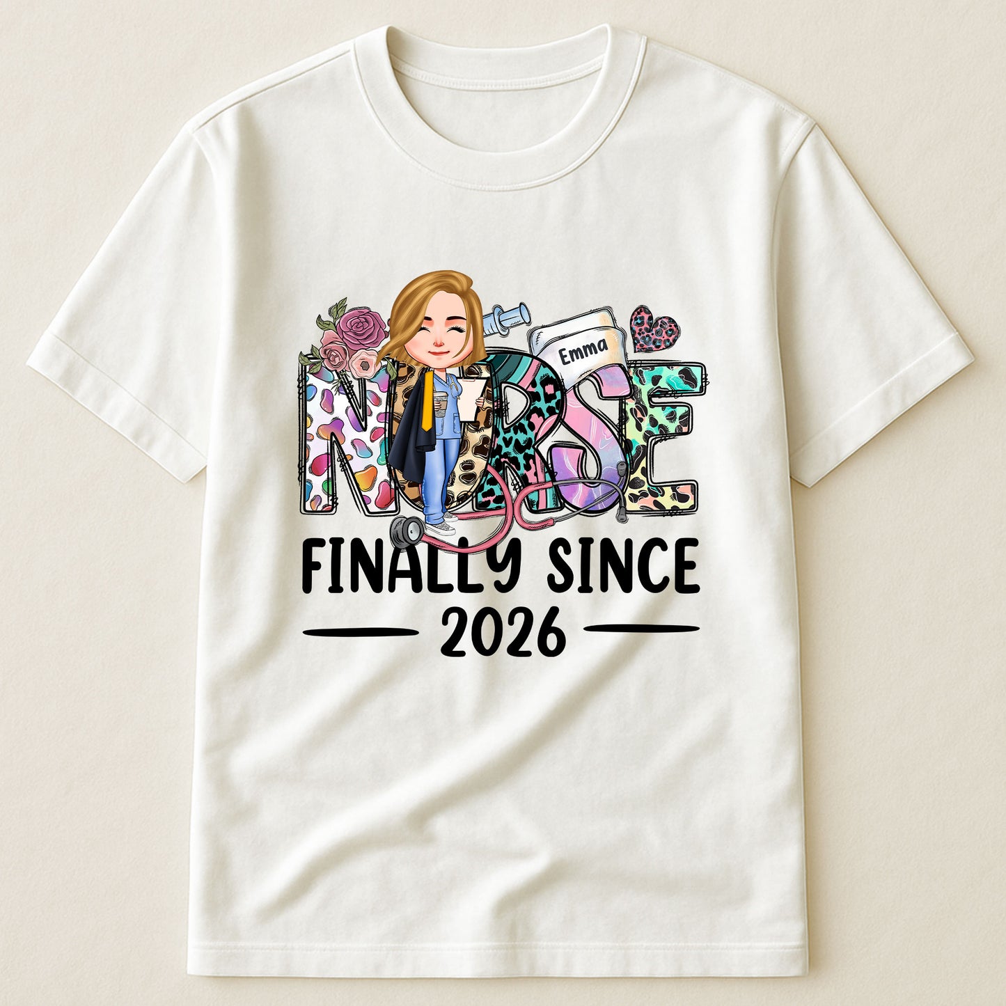 Nurse Finally - Personalized Shirt