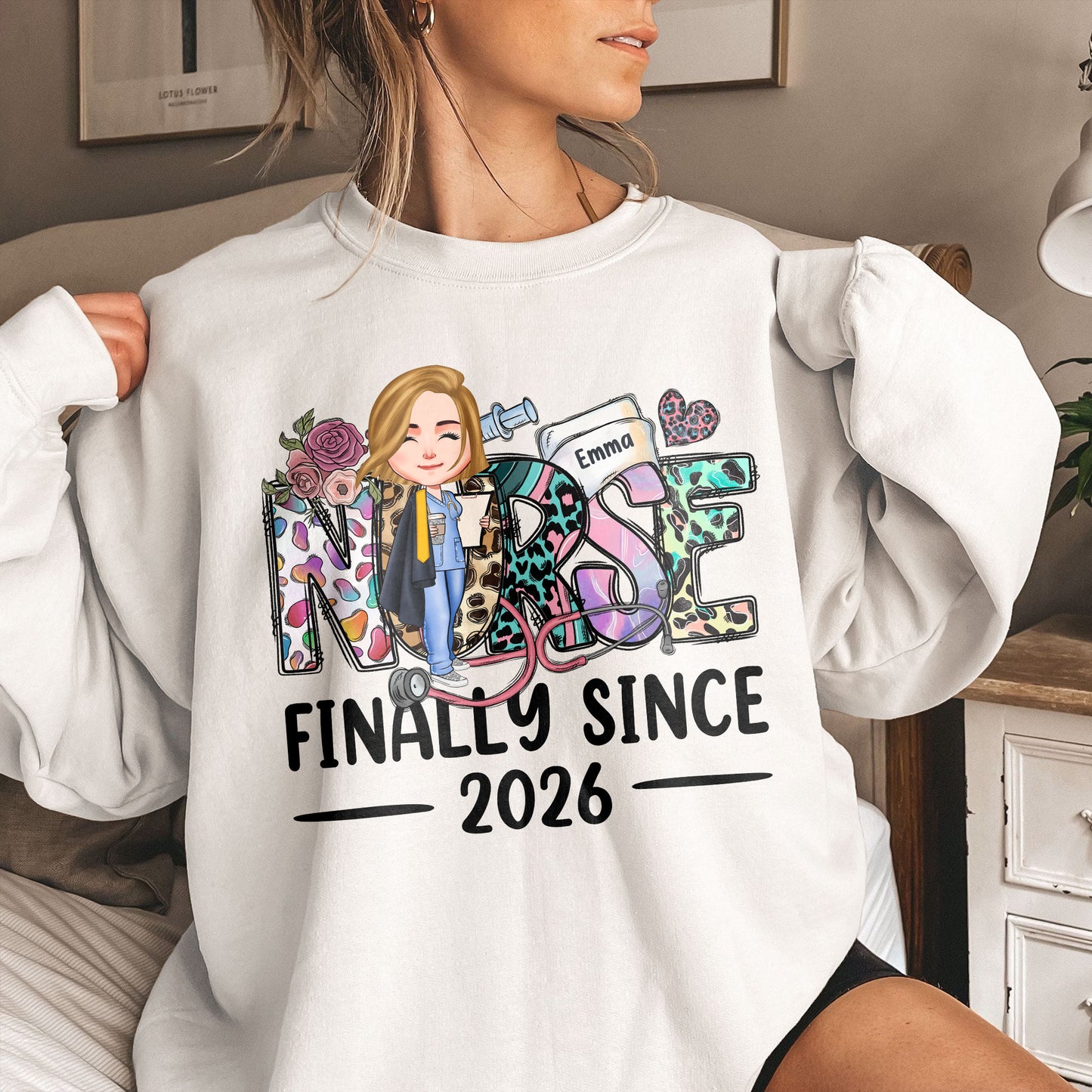 Nurse Finally - Personalized Shirt
