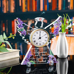 Nurse Gift - The Difference You've Made - Personalized Acrylic Desk Clock