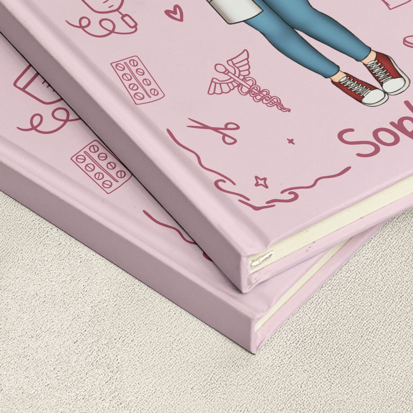 Nurse Gift Things My Patients Said I'll Never Forget - Personalized Hardcover Journal