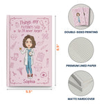 Nurse Gift Things My Patients Said I'll Never Forget - Personalized Hardcover Journal