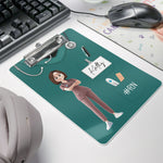 Nurse Life Custom Scrubs CNA RN LPN BSN - Personalized Acrylic Clipboard