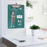 Nurse Life Custom Scrubs CNA RN LPN BSN - Personalized Acrylic Clipboard