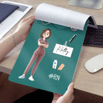 Nurse Life Custom Scrubs CNA RN LPN BSN - Personalized Acrylic Clipboard