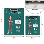 Nurse Life Custom Scrubs CNA RN LPN BSN - Personalized Acrylic Clipboard