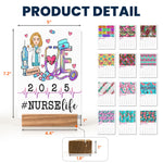Nurse Life - Personalized Easel Calendar