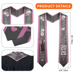 Nursing Grad Gift She Believed She Could So She Did - Personalized Graduation Stole