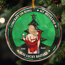 Of All The Weird Things I've Found Online Couple - Personalized Acrylic Ornament