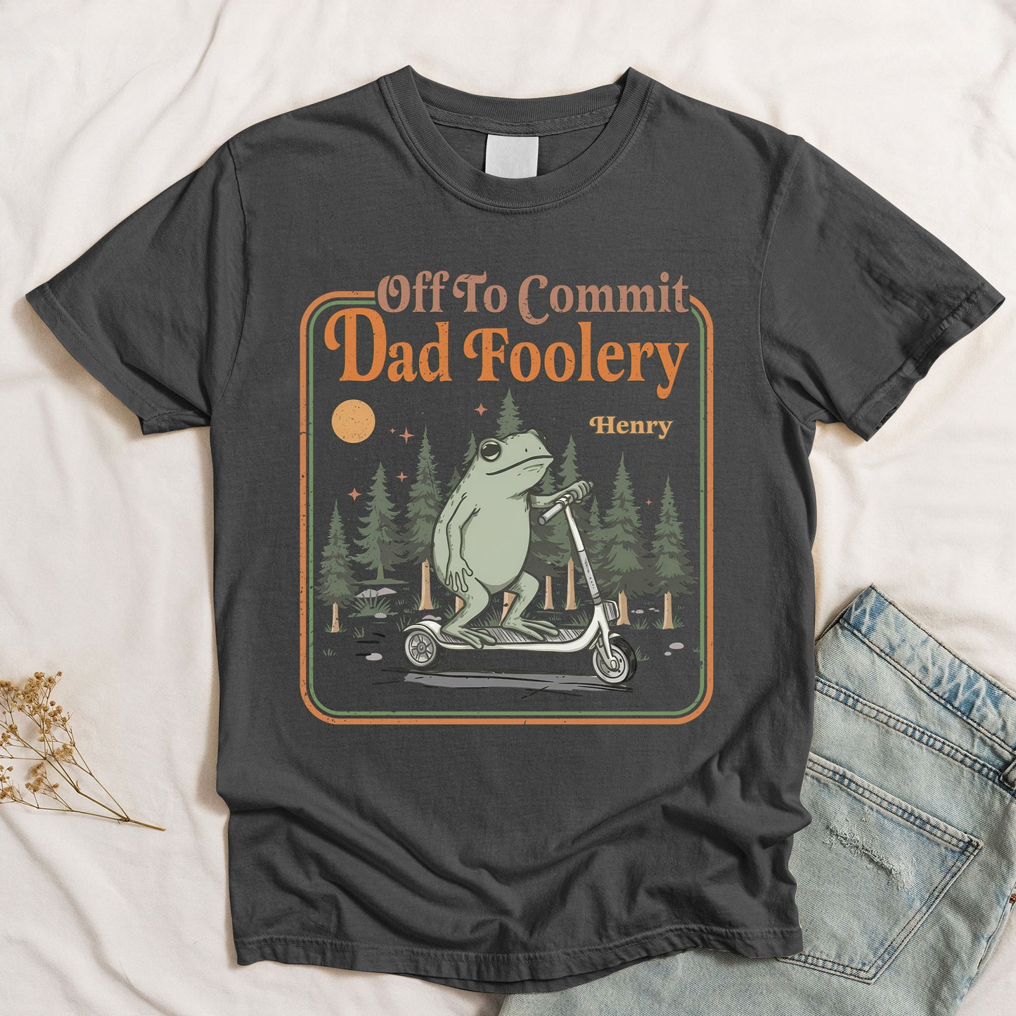Off-To-Commit-Dad-Foolery-Humor-Gift-For-Him-Personalized-Shirt-1