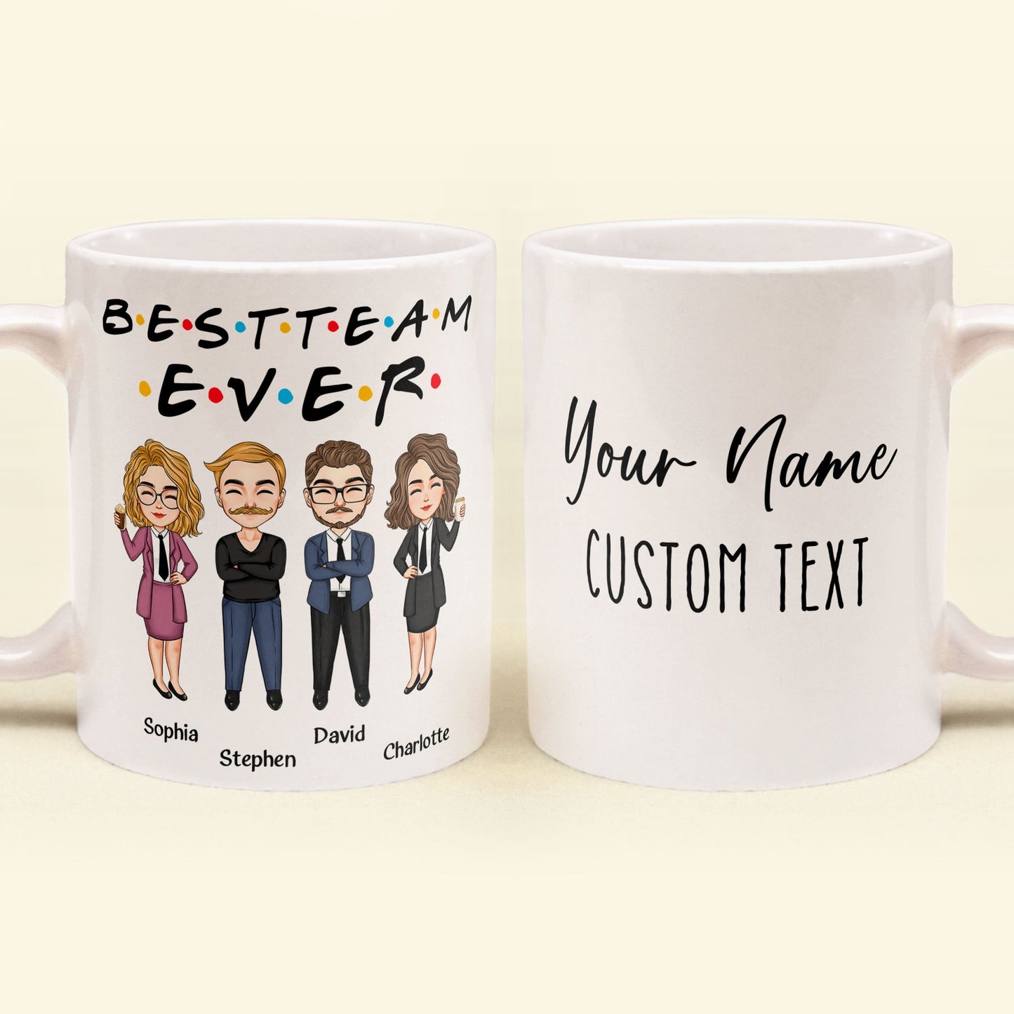 Office Squad New Version - Personalized Mug - Birthday, Retirement, Promotion, Leaving  Gift For Colleagues, Employees, Staffs, Direct Reports