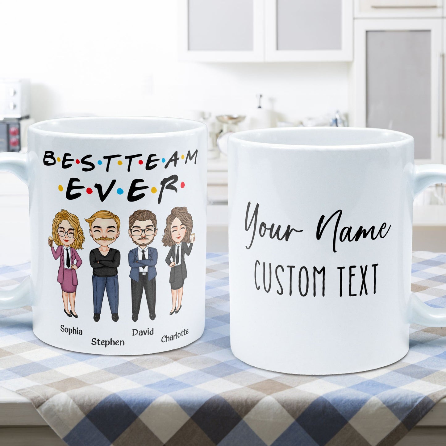 Office Squad New Version - Personalized Mug - Birthday, Retirement, Promotion, Leaving  Gift For Colleagues, Employees, Staffs, Direct Reports