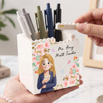 Office-Desk-Decor-Puzzle-Block-Gift-For-Colleagues,-Coworkers,-Boss-Personalized-Pen-Holder2