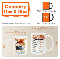 Officially Retired - Personalized Mug