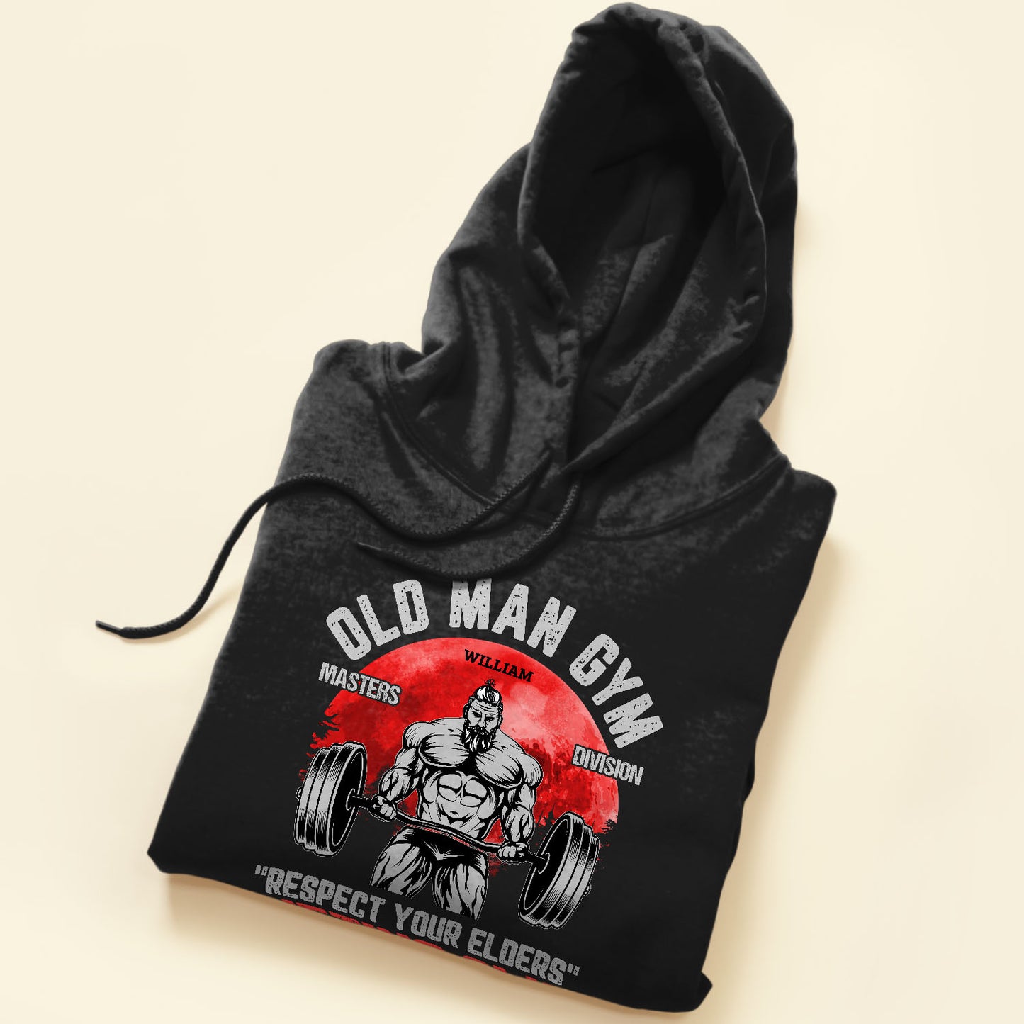 Old Man Gym Master Division - Personalized Shirt