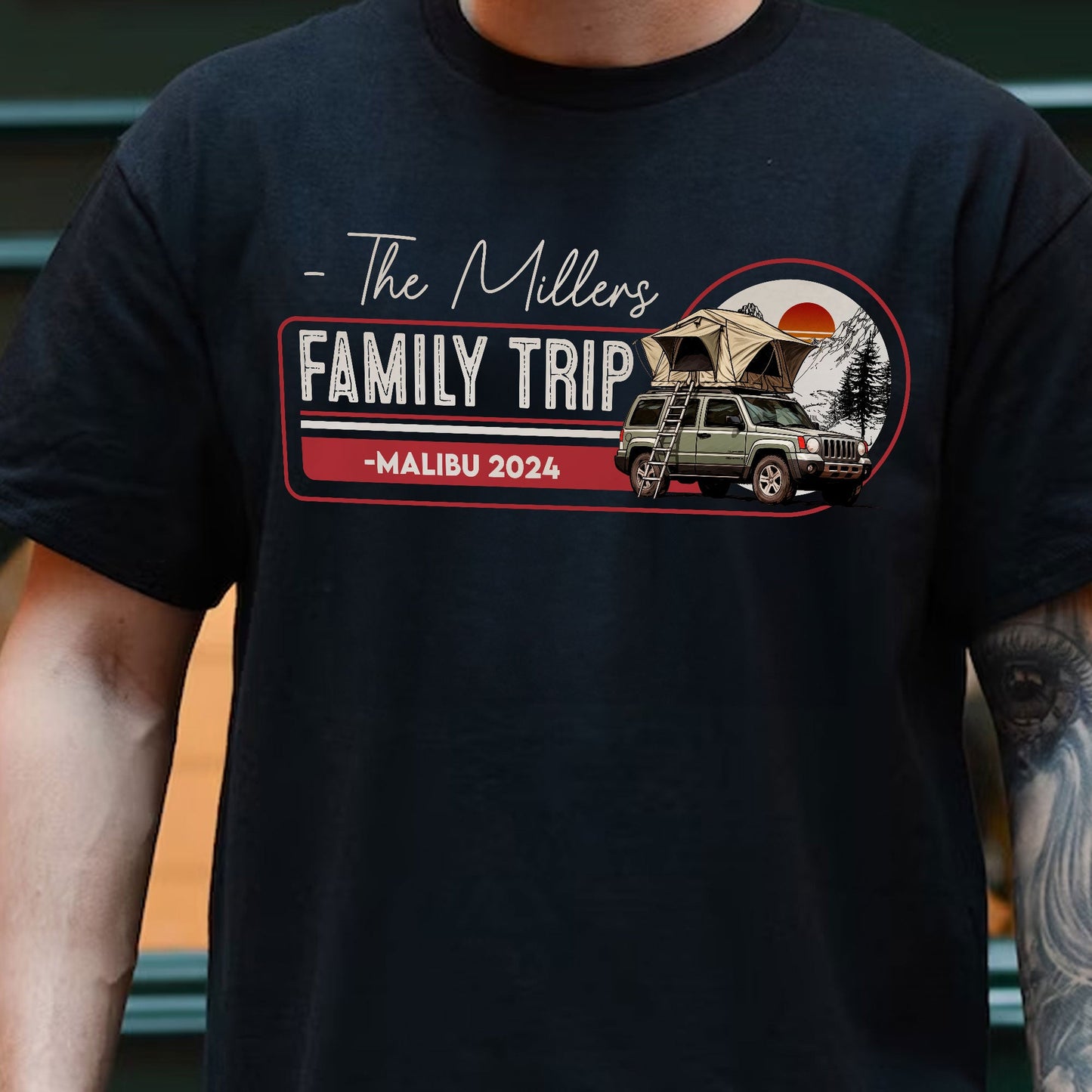 On Family Trip - Personalized Shirt