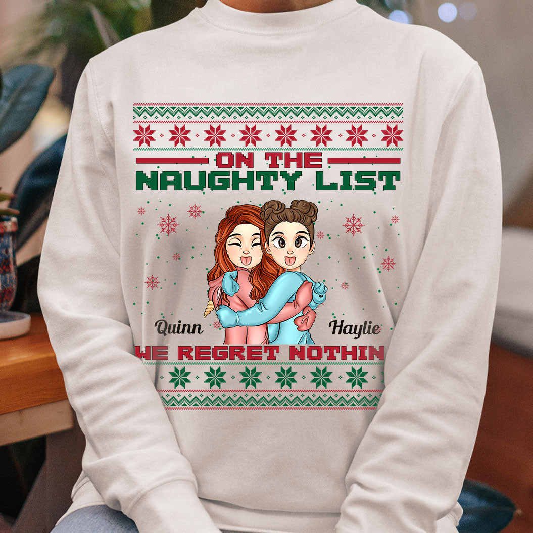 On The Naughty List - Personalized Sweatshirt