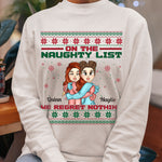 On The Naughty List - Personalized Sweatshirt