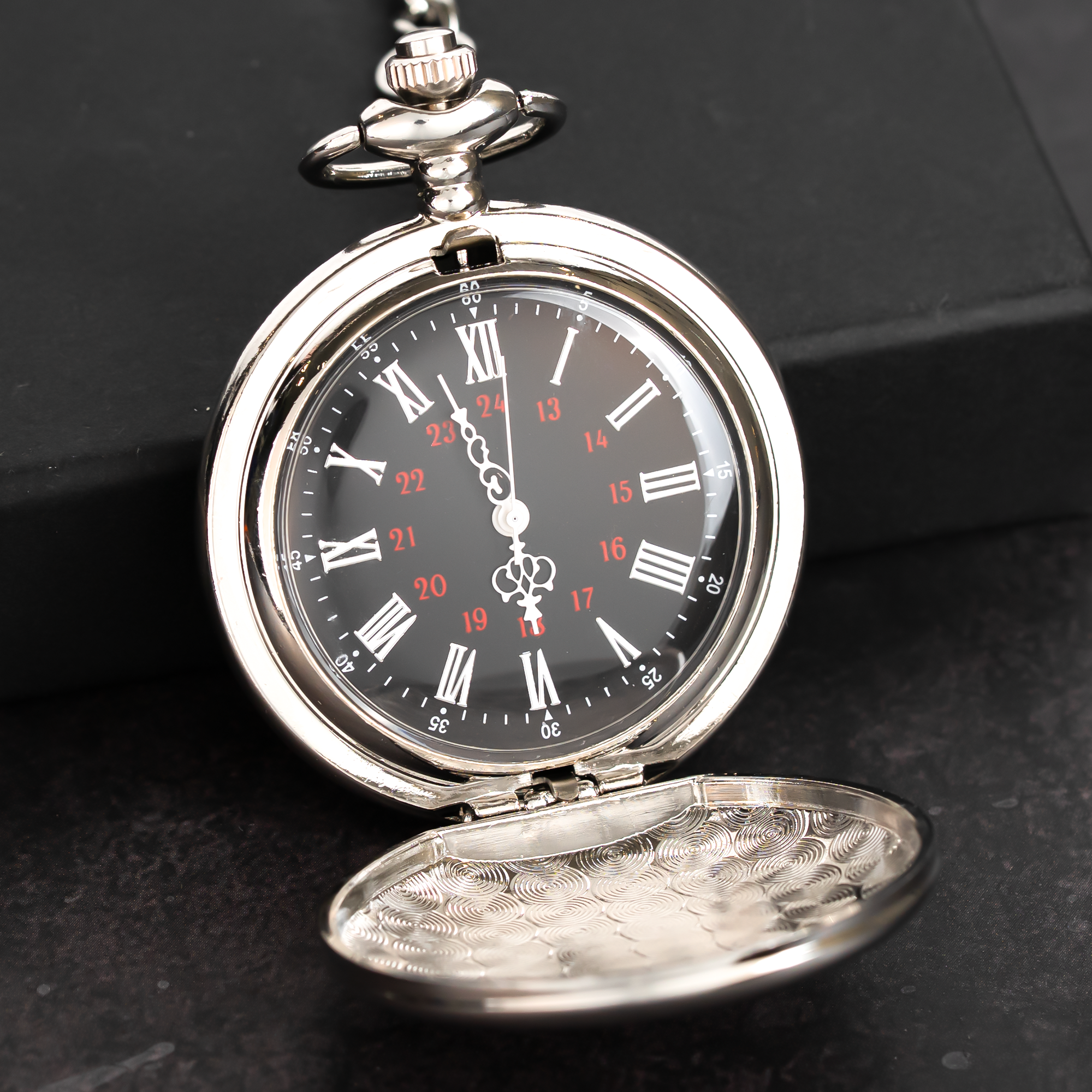 On Your Graduation Day Memorial Custom Photo - Personalized Pocket Watch