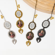 On Your Graduation Day My Heart Is There - Custom Graduation Tassel Photo Charm