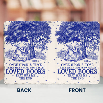 Once Upon A Time Toile De Jouy - Personalized Kindle Paperwhite Case With Stand