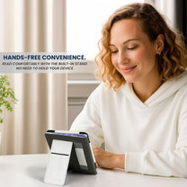 Once Upon A Time Toile De Jouy - Personalized Kindle Paperwhite Case With Stand