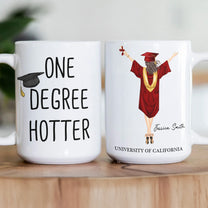One Degree Hotter Graduation - Personalized Mug