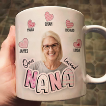 One Loved Grandma - Personalized Photo Mug