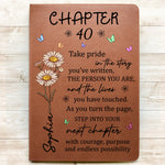 One More Chapter Of Life - Personalized Leather Journal