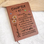 One More Chapter Of Life - Personalized Leather Journal