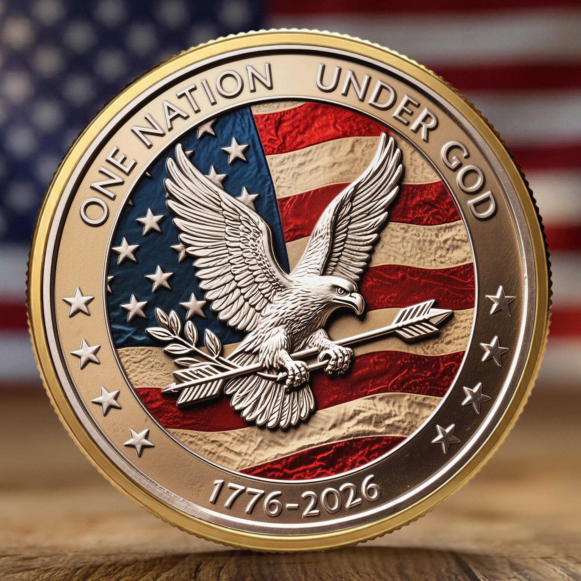 One Nation Under God - Coin